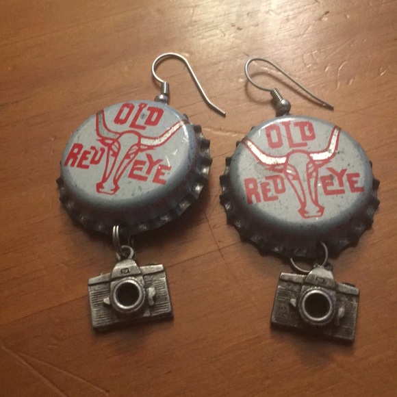 Jewelry Vintage Vintage Bottle Cap Earrings Poshmark